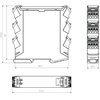 Weidmuller Modular Housing Kit 22.5X119.2X113.6Mm Black / Or 1519370000